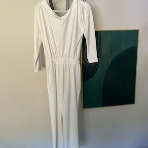 Splendid X Cellajaneblog White Jumpsuit